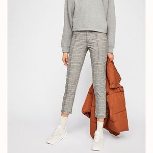 Free People cropped kick skinny pants